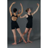 GC12 - Combishort noir raz de cou