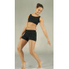 GC5B - Ensemble tribal noir, shorty plus brassière
