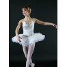 GTC20 - Tutu 1/2 plateau habillé blanc