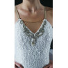 GTC20 - Tutu 1/2 plateau habillé blanc