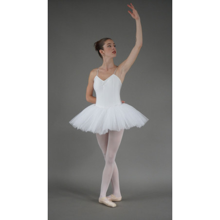 GTC10 - Tutu 1/2 plateau blanc