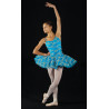 GTC9 - Tutu 1/2 plateau habillé bleu