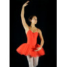 GTC7A - Tutu court rouge tulle plus souple