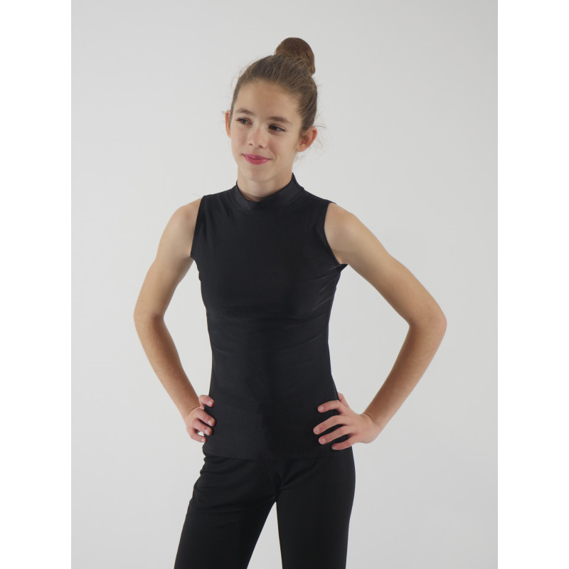 MH31 - Haut col mao noir