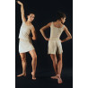 GE2A - Ensemble jupe-short plus haut chair