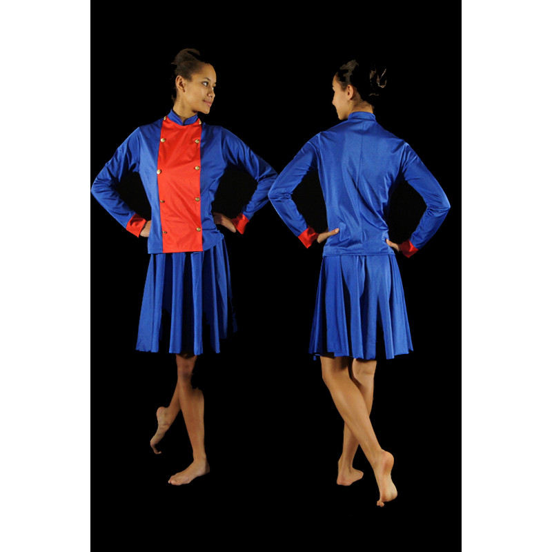 GEJ9 - Ensemble jupe veste de soldat GEJ9 - Ensemble jupe veste de soldat