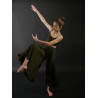 GEJ12 - Ensemble jupe-culotte avec top
