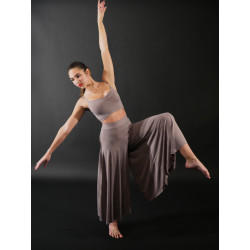 GEJ12 - Ensemble jupe-culotte avec top