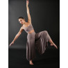 GEJ12 - Ensemble jupe-culotte avec top