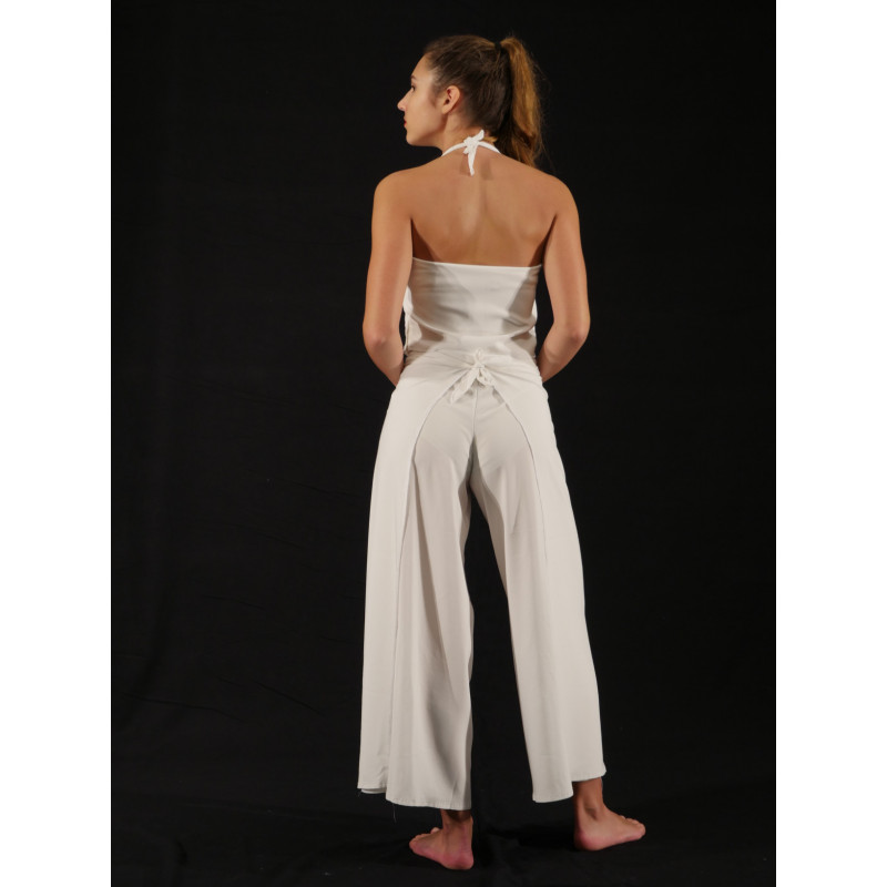 GEP3 - Ensemble pantalon chinois avec haut blanc GEP3 - Ensemble pantalon chinois avec haut blanc