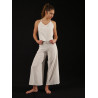 GEP3 - Ensemble pantalon chinois avec haut blanc