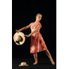 GRL32 - Robe portefeuille orange
