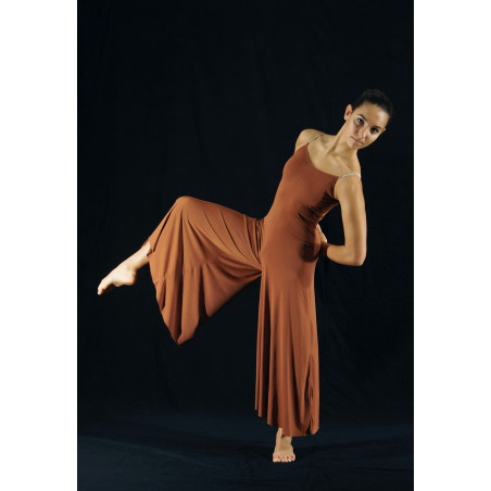 GRL23B - Jupe culotte chocolat