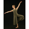 GRL23 - Jupe culotte vert tilleul