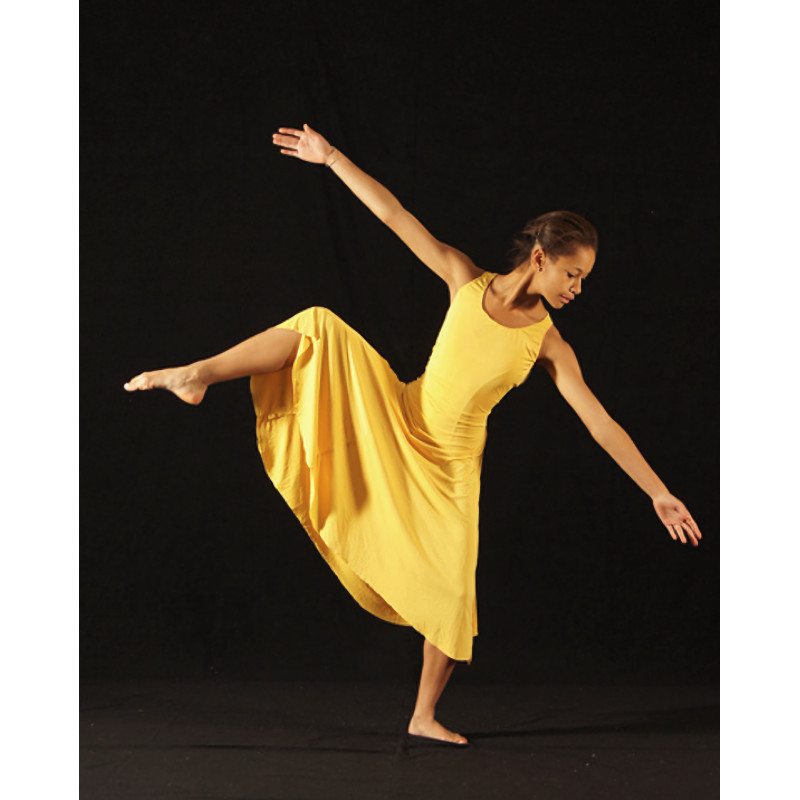 GRL17B - Robe microfibres jaune micro fibres GRL17B - Robe microfibres jaune micro fibres