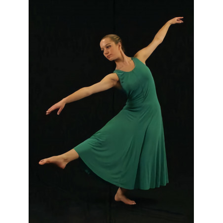 GRL16 - Robe 4 pans verte