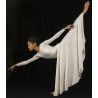 GRL14B - Robe Bel Canto blanche