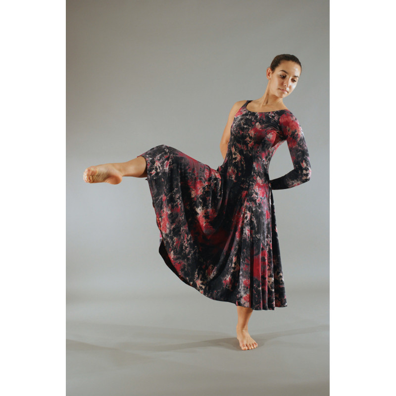 GRL9A - Robe feu 6 pans - 1 manches GRL9A - Robe feu 6 pans - 1 manches