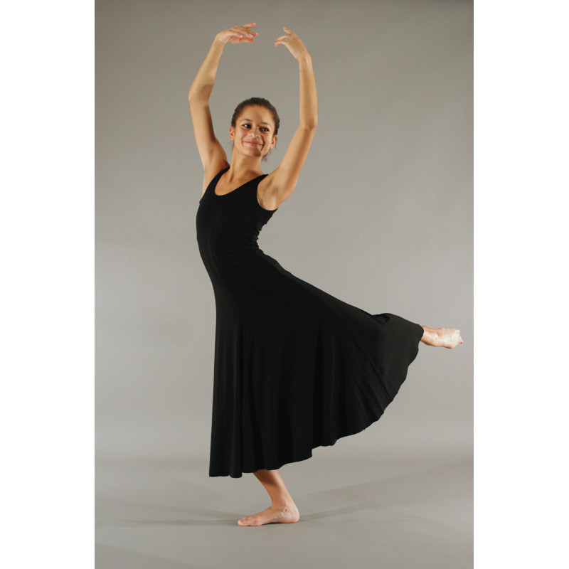 GRL7F - Robe noire sans manches GRL7F - Robe noire sans manches