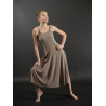 GRL2 - Robe longue Kylian camaieu de vert