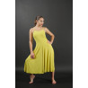GRL2 - Robe longue Kylian camaieu de vert