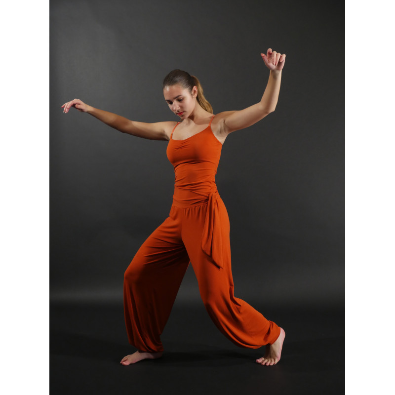 GEP11B - Ensemble sarouel avec top rouille GEP11B - Ensemble sarouel avec top rouille