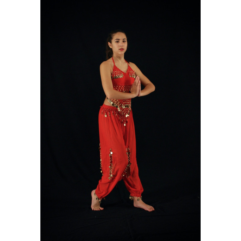 GEP14C - Ensemble oriental rouge à pièces GEP14C - Ensemble oriental rouge à pièces