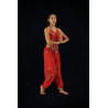 GEP14C - Ensemble oriental rouge à pièces