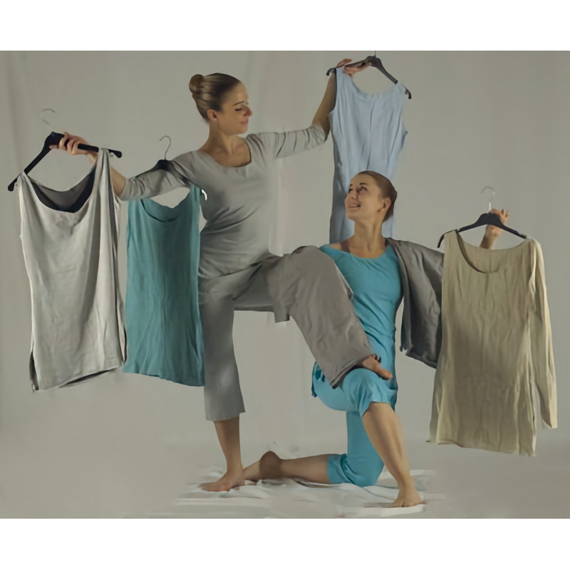 GEP18 - Ensemble pantalons et haut gris/bleu GEP18 - Ensemble pantalons et haut gris/bleu
