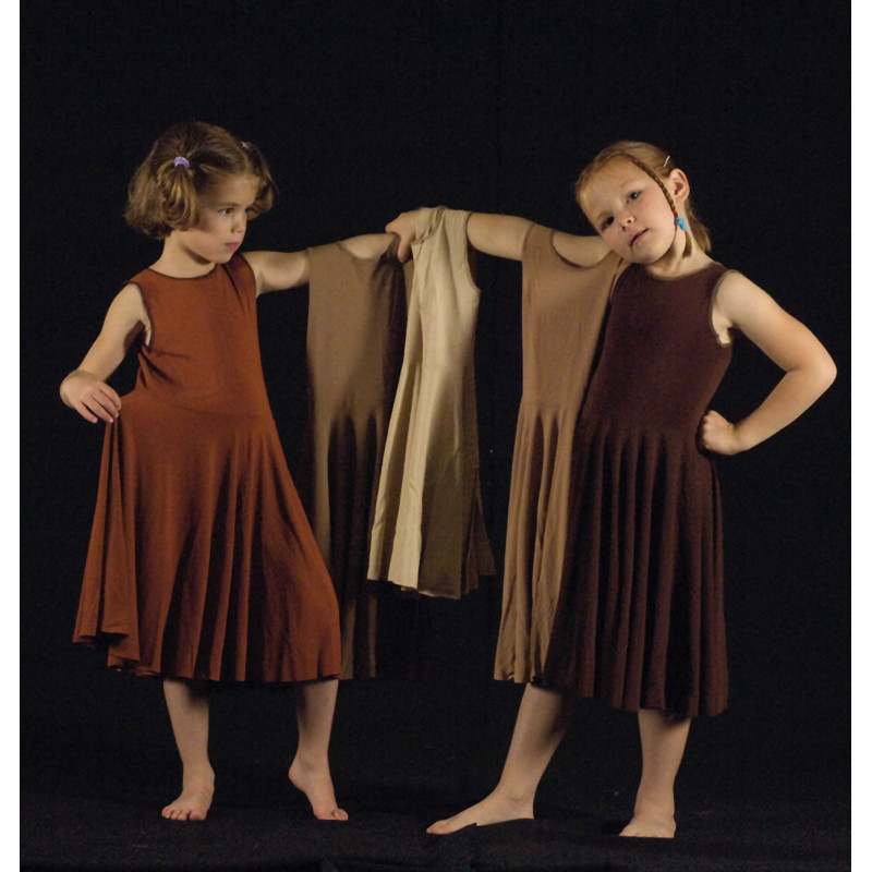 PR7A - Robe cercle terre lycra PR7A - Robe cercle terre lycra