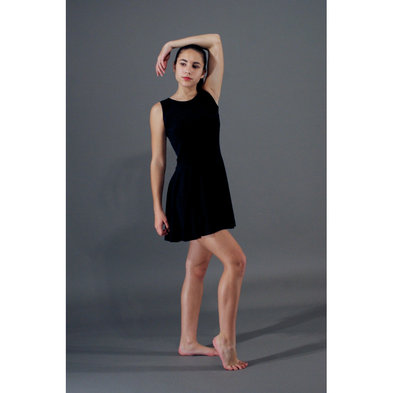 GRC39A - Robe cercle noire GRC39A - Robe cercle noire