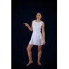 GRC39B - Robe cercle blanche