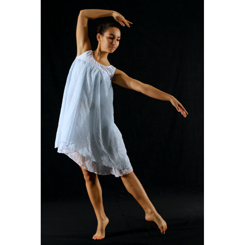GRC32 - Robe Sphinx de Thèbes bleu GRC32 - Robe Sphinx de Thèbes bleu