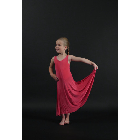 PR5B - Robe fushia longue