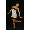 GRC29D - Robe courte Charleston argent