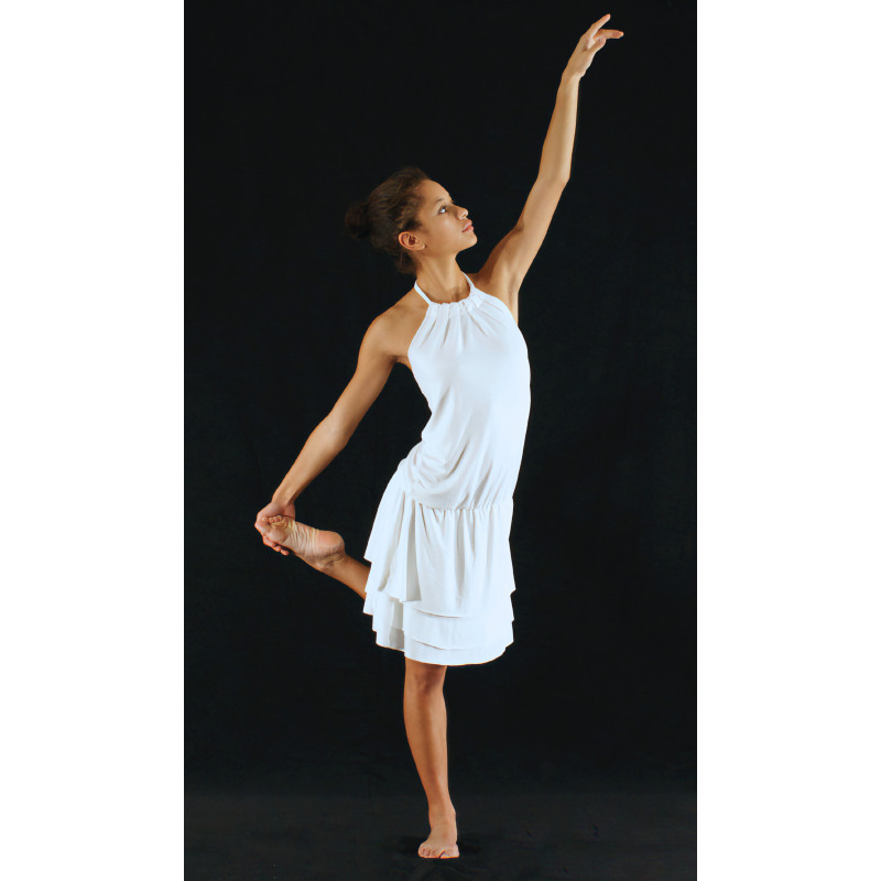 GRC27B - Robe tunique écrue GRC27B - Robe tunique écrue
