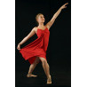GRC16 - Robe rouge corail