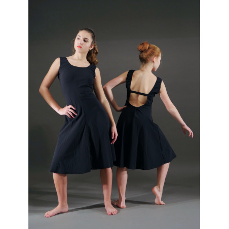GRC13 - Robe dos nu noire