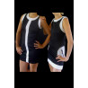 GRC1 - Robe courte noire et blanche
