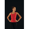 GH6B - Haut bustier rouge dos nu