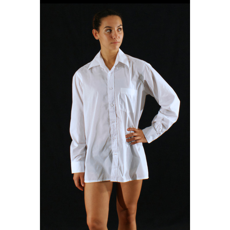 GH19A - Chemise simple blanche GH19A - Chemise simple blanche