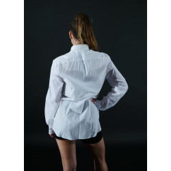 GH19F - Chemise blanche empiècement devant