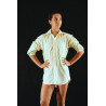 GH21B - Chemise homme jaune manches longues