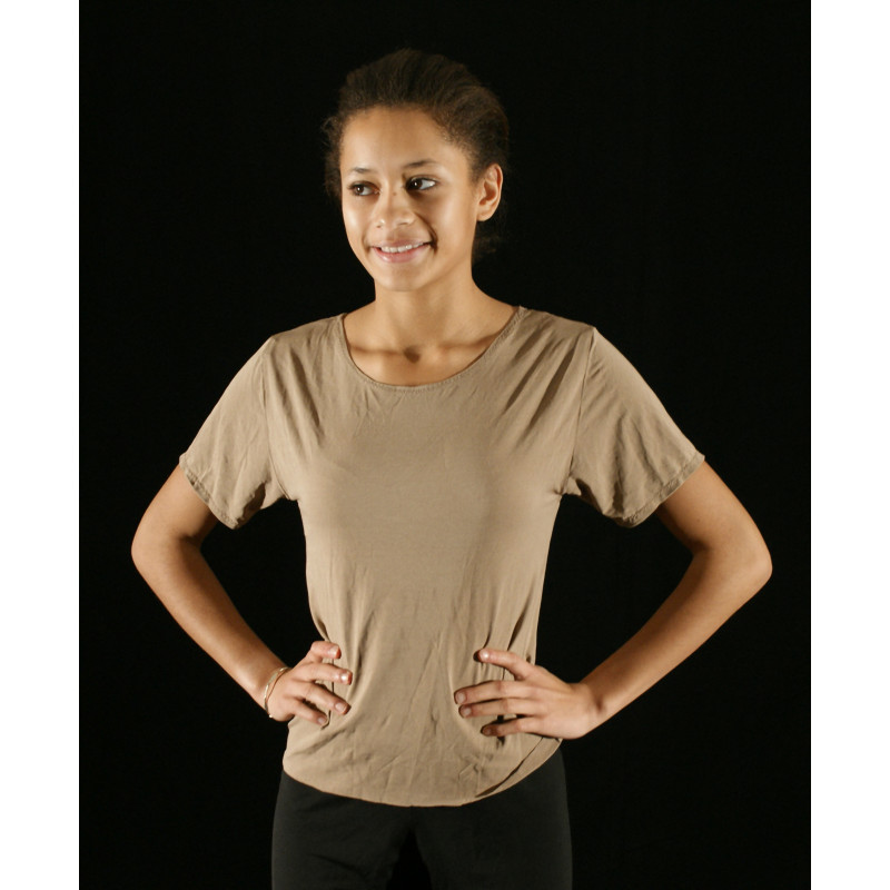 GH27 - Tee shirt homme marron glacé GH27 - Tee shirt homme marron glacé
