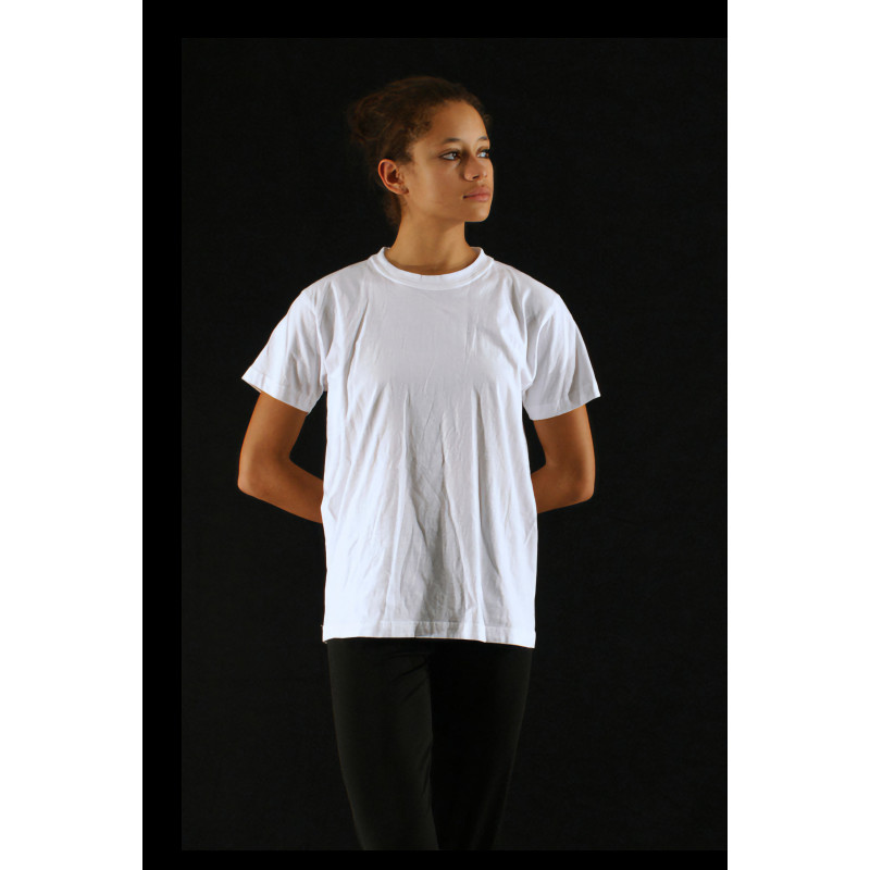 GH44 - Tee shirt blanc manches courtes GH44 - Tee shirt blanc manches courtes