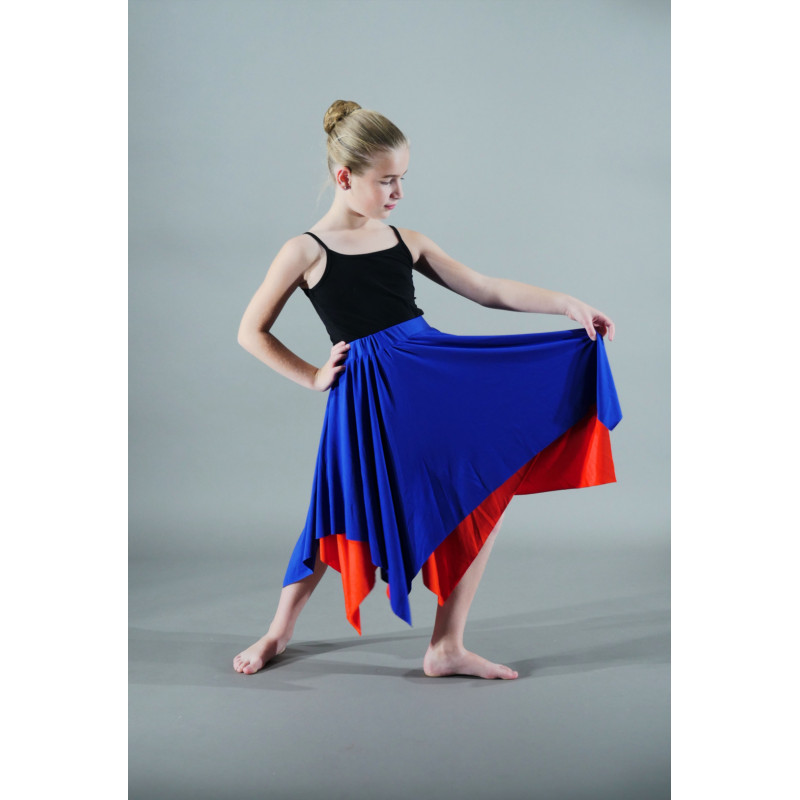 MJL7 - Jupe rouge et bleue MJL7 - Jupe rouge et bleue
