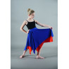 MJL7 - Jupe rouge et bleue