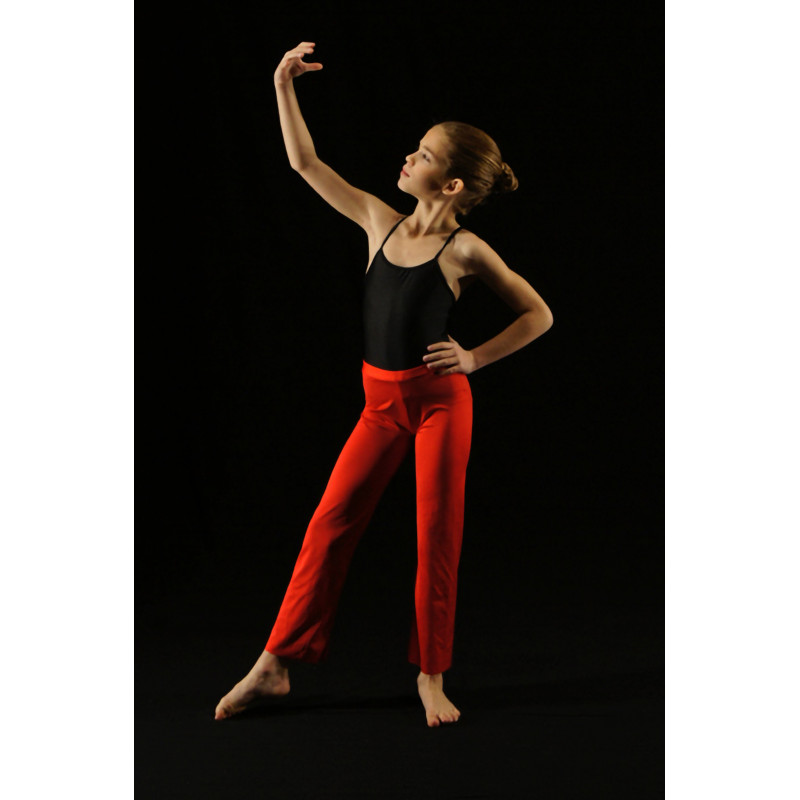 MP3R - Pantalon droit rouge en pitch MP3R - Pantalon droit rouge en pitch