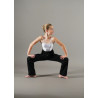 MP3N - Pantalon noir en lycra flash