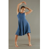 MR7 - Robe 4 pans bleue